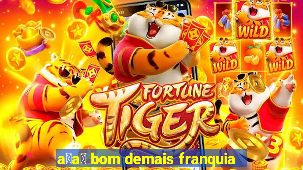 a莽a铆 bom demais franquia